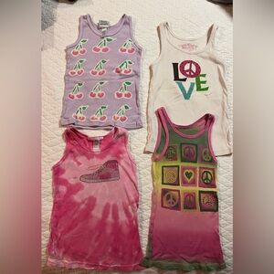 Size 6 girls tank tops